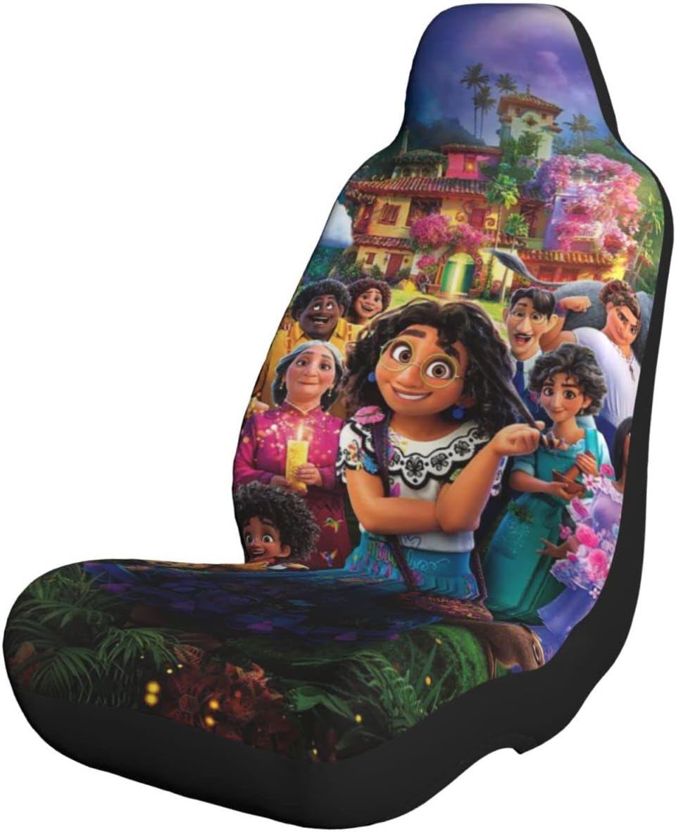 Anime Car Seat Covers Universal Front Vehicle Seat Covers N7689