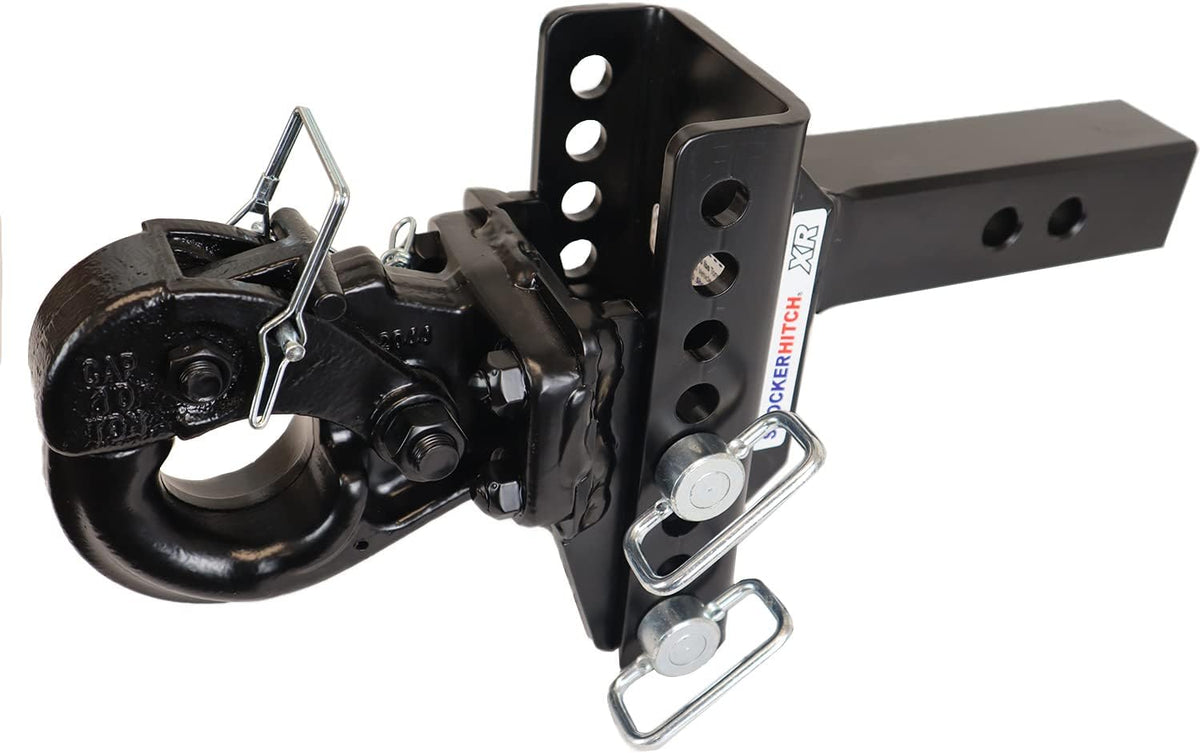 Pintle Hook Drop Ball Mount, Fits 2" Hitch Q245094