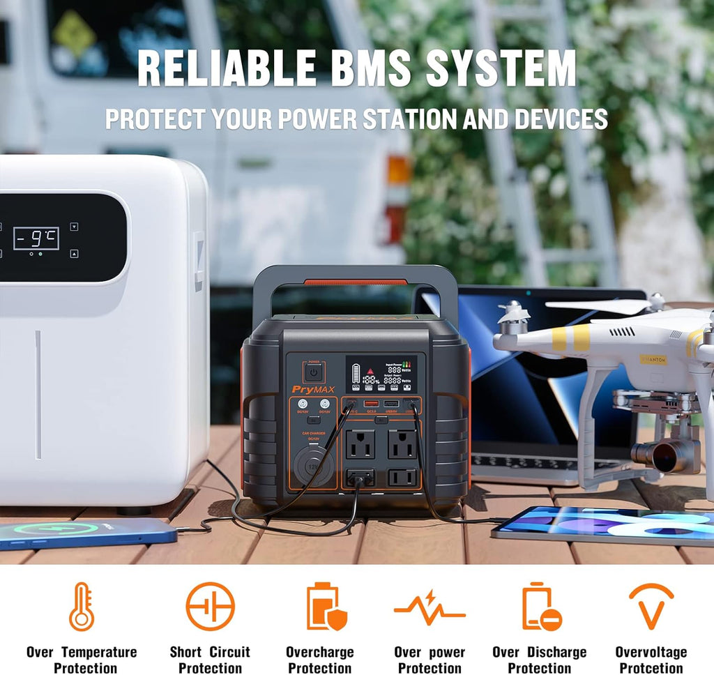 Portable Power Station 330W 296WH Lithium Battery Solar Generator Y800855