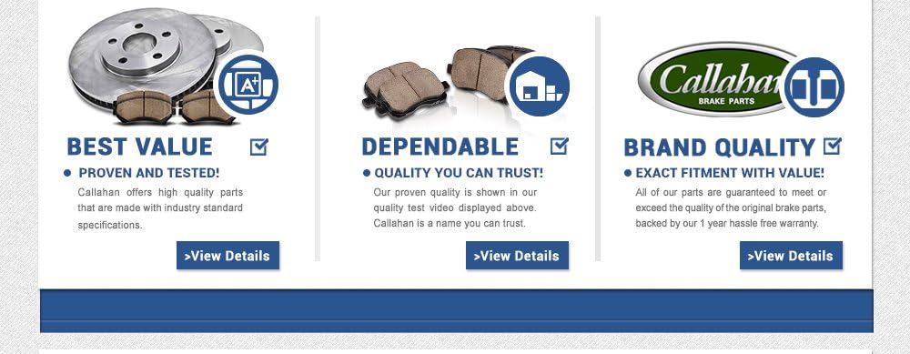 FRONT + REAR [4] Semi-Loaded Caliper Assembly Set Kit E74359