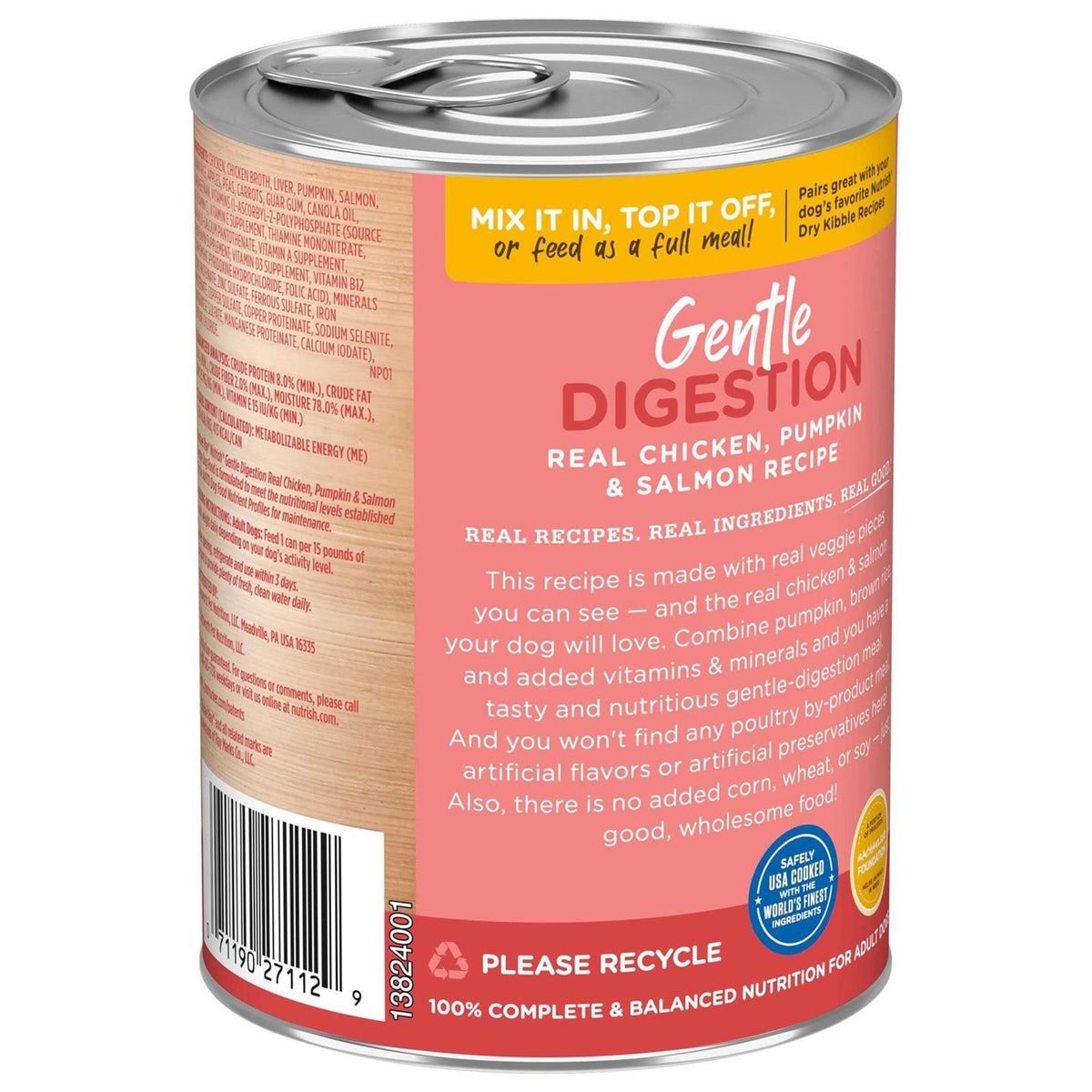 Chicken Pumpkin & Salmon Wet Dog Food D3623