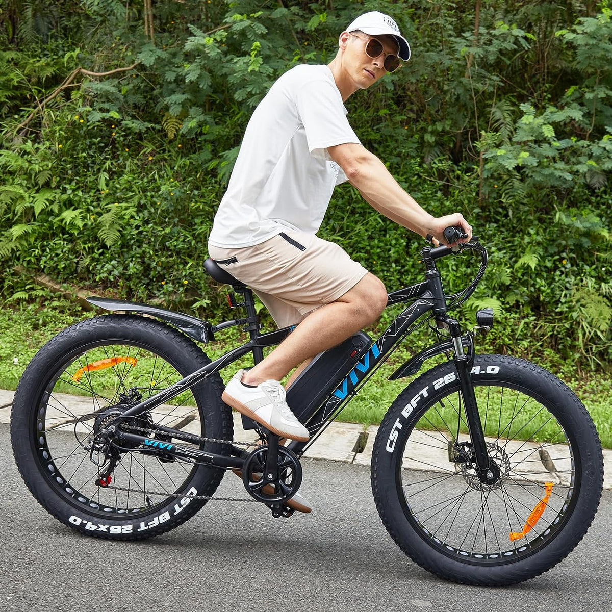26 x 4.0 Fat Tire 500W All Terrain Electric Bike V1737