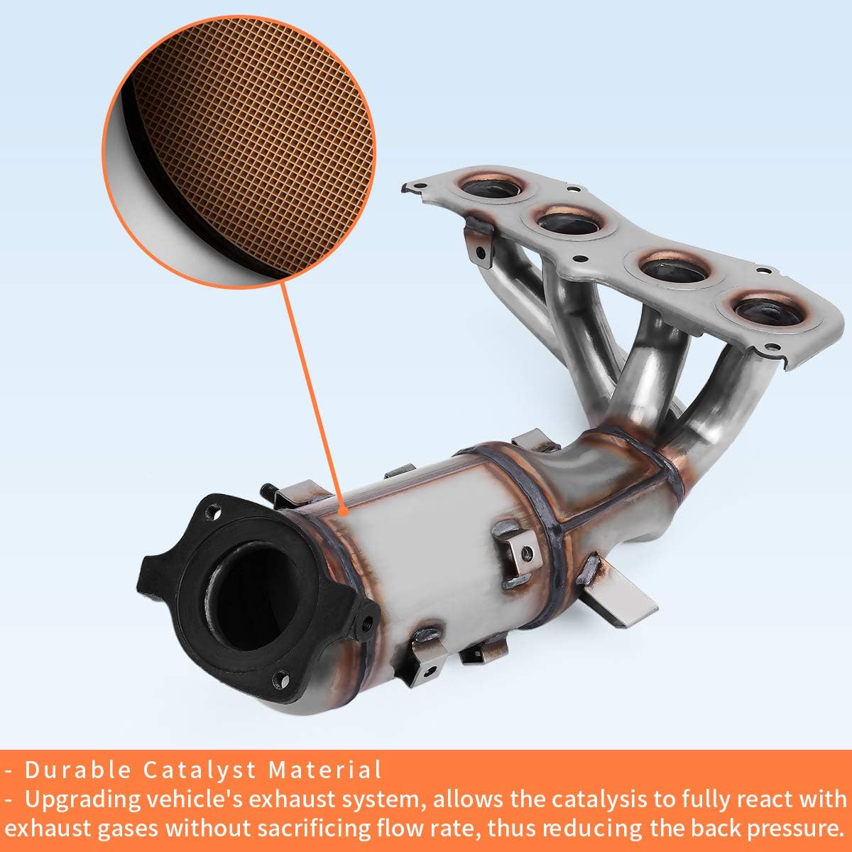 Catalytic Converter with Exhaust Manifold Z290510