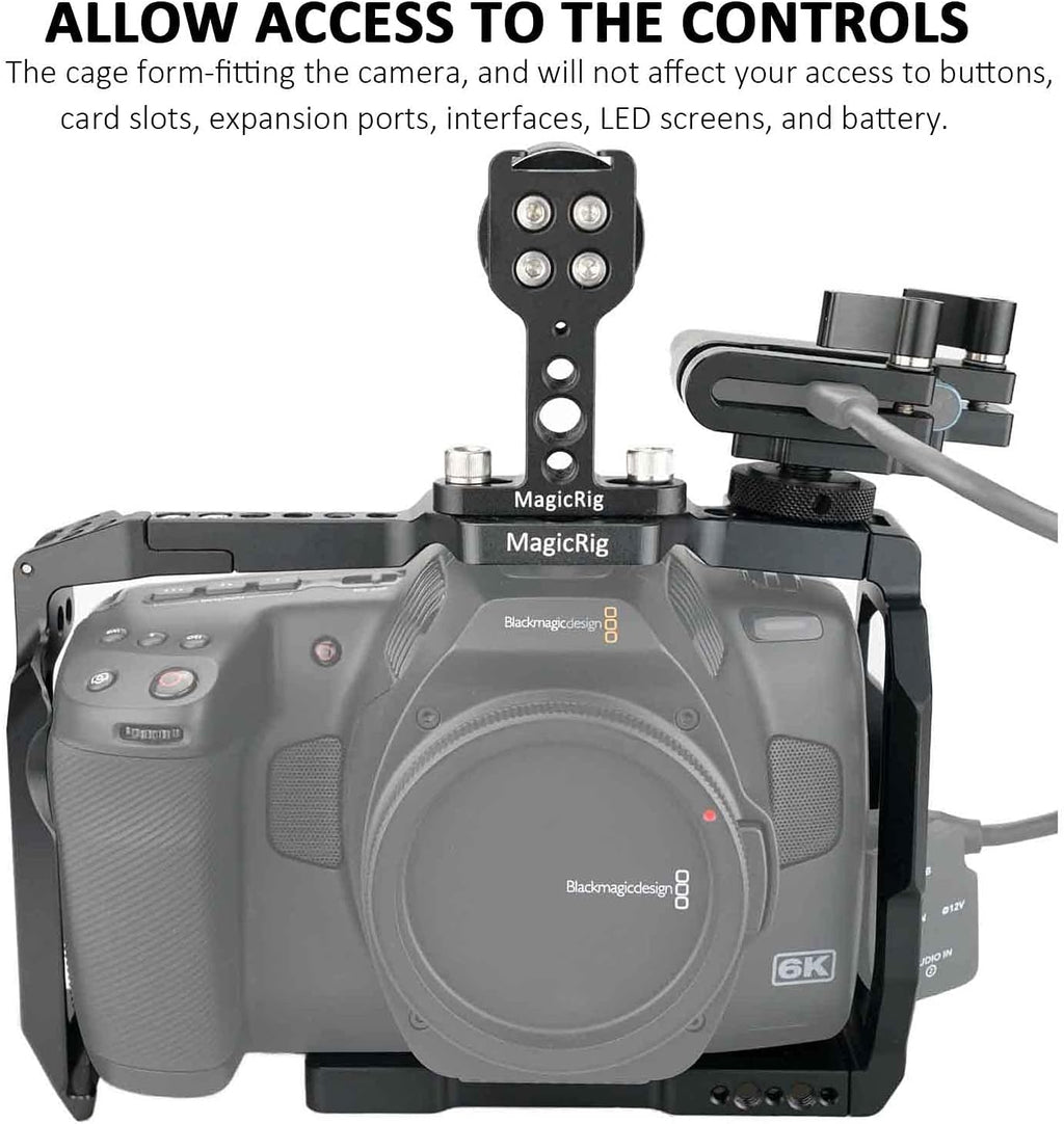 Full Cage Kit with Rubber Top Handle & T5 SSD Mount Y840