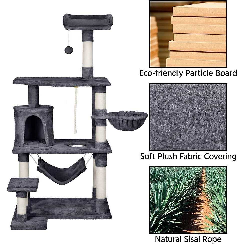 Plush Cat Tree Condo V662607