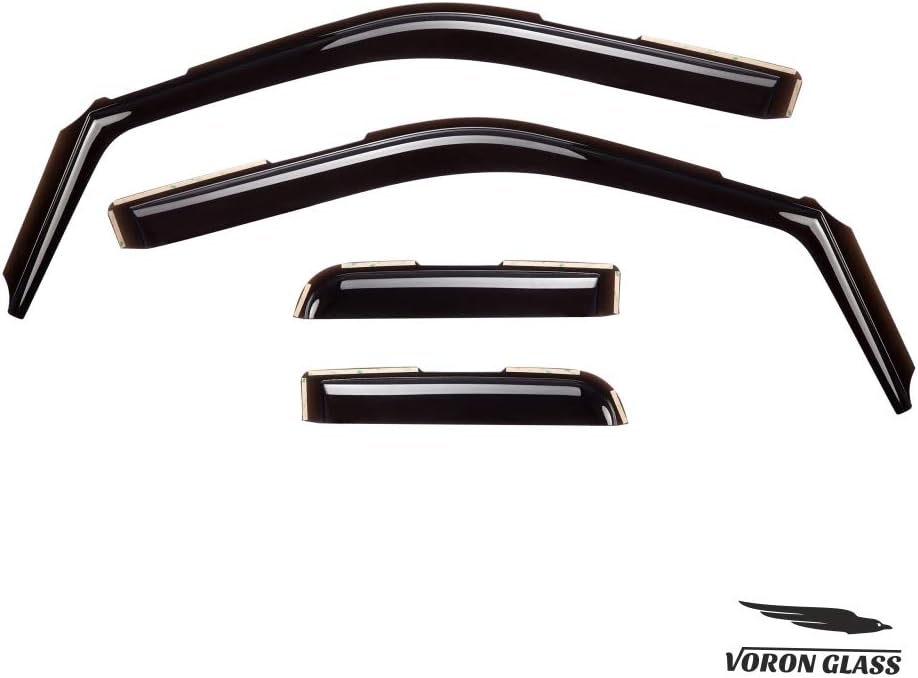 In-Channel Extra Durable Window Deflectors 4Pieces M77076