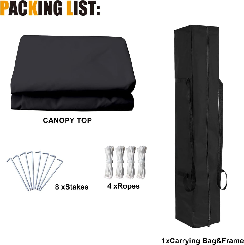 10x10Ft Pop-up Canopy Tent O4319