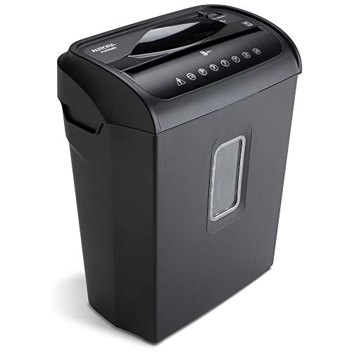 12-Sheet Micro-Cut Paper Shredder with 5-Gallon Pullout Basket Y173294