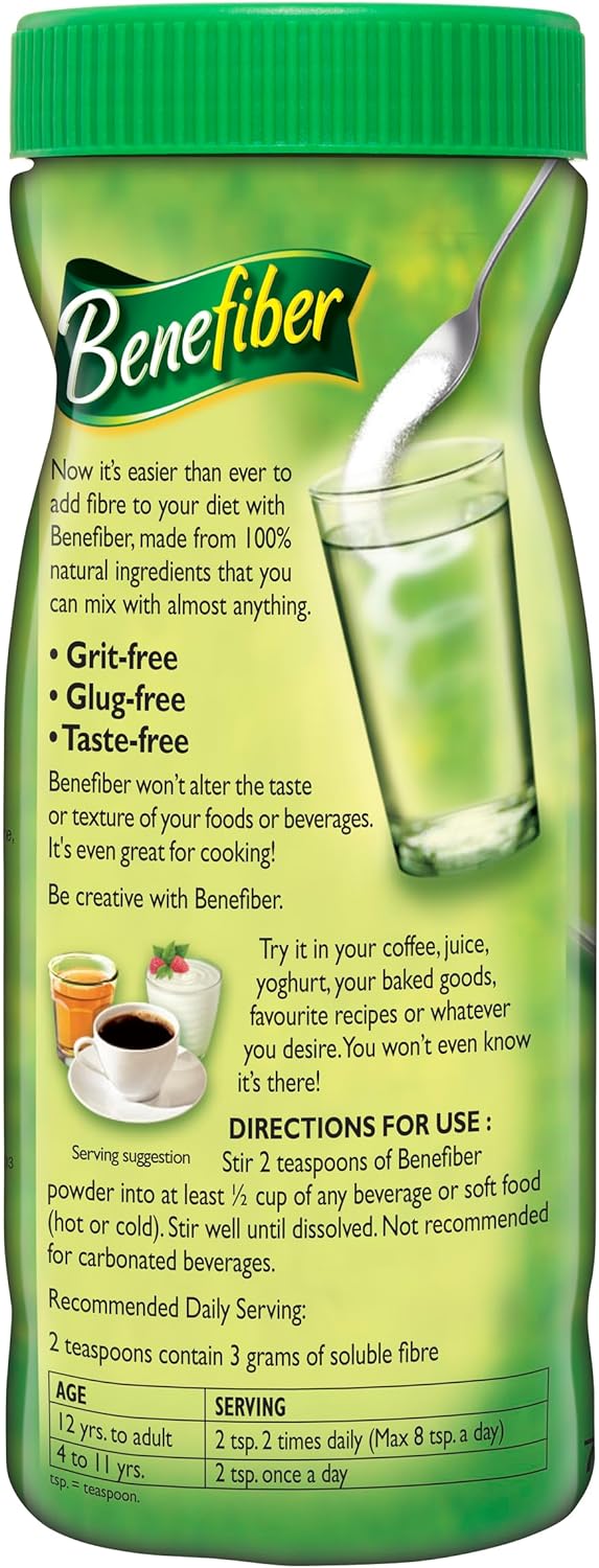 Taste-Free Sugar-Free Fiber Supplement Powder 74 Servings 261g J22228