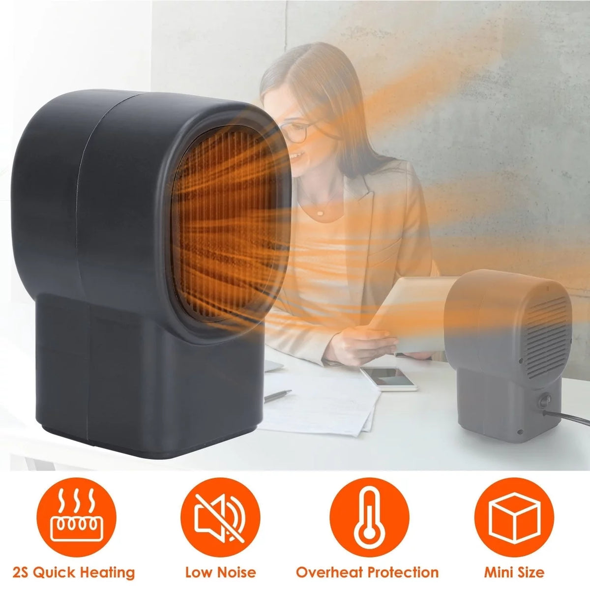 Portable Electric Space Heater M87206