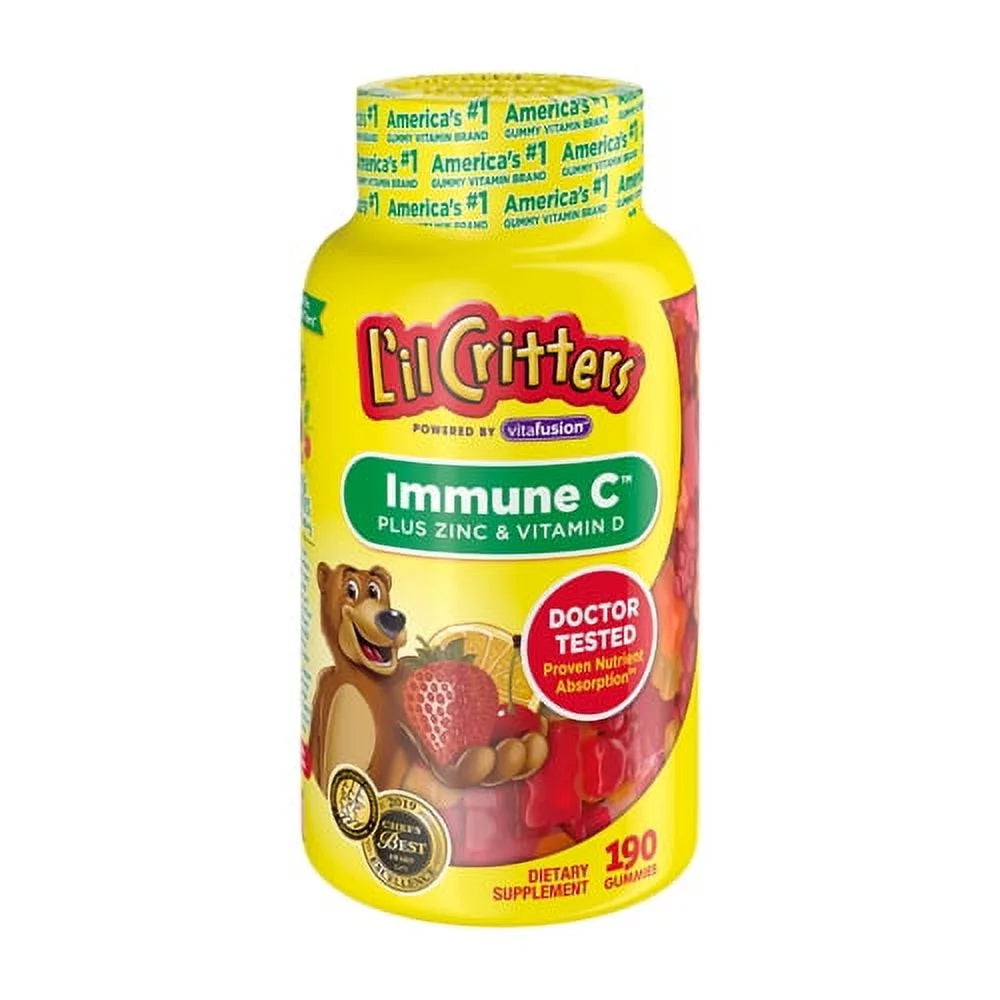 190 Ea, 6 Pack Immune Support Gummies U629