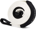 Nylon Kinetic Snatch Strap 4in x 30ft 24,200lb Pulling Force Reinforced Loops Protection Sleeves Pack of 2 K45905