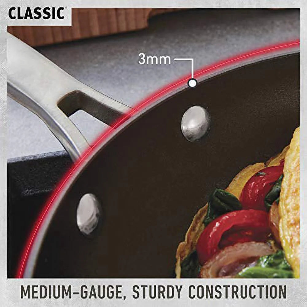 Grey 5 Quart Nonstick Saute Pan with Cover R14534