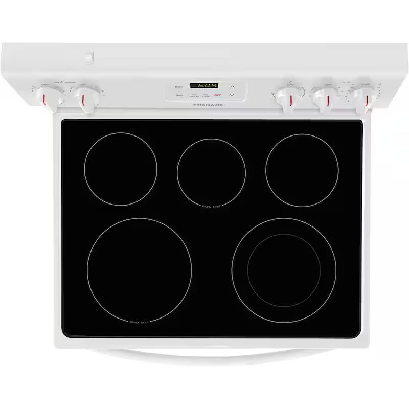 Electric Range with Manual Clean in White K6288