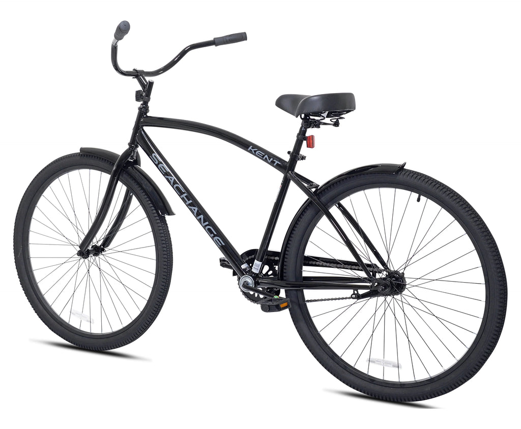Black 29 Men's Beach Cruiser Bicycle W210