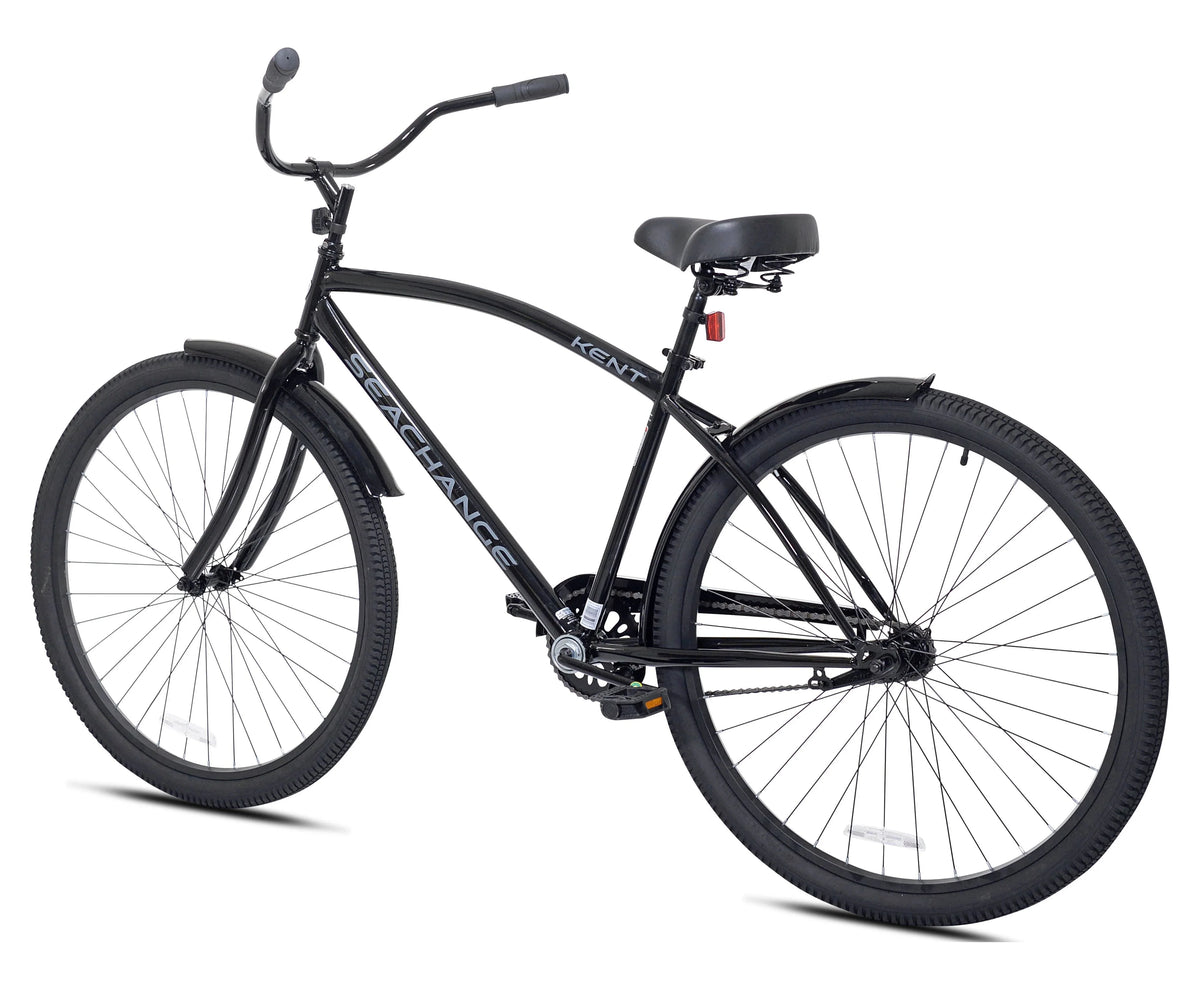 Black 29 Men's Beach Cruiser Bicycle W210