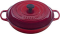 3.5 qt Enameled Cast Iron Braiser I8965