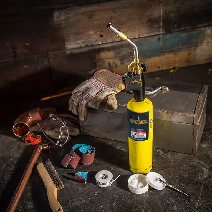 14.1 oz Map-Pro Cylinder and Blow Torch Kit with Adjustable Flame O822750
