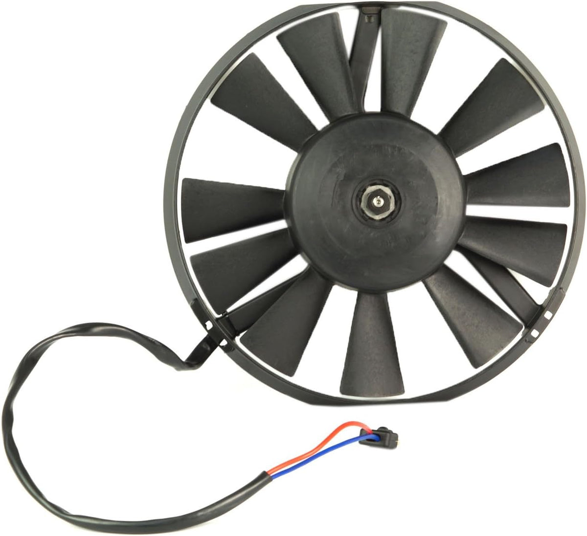 Radiator Auxiliary Cooling Fan Motor Assembly Pack of 2 E1908