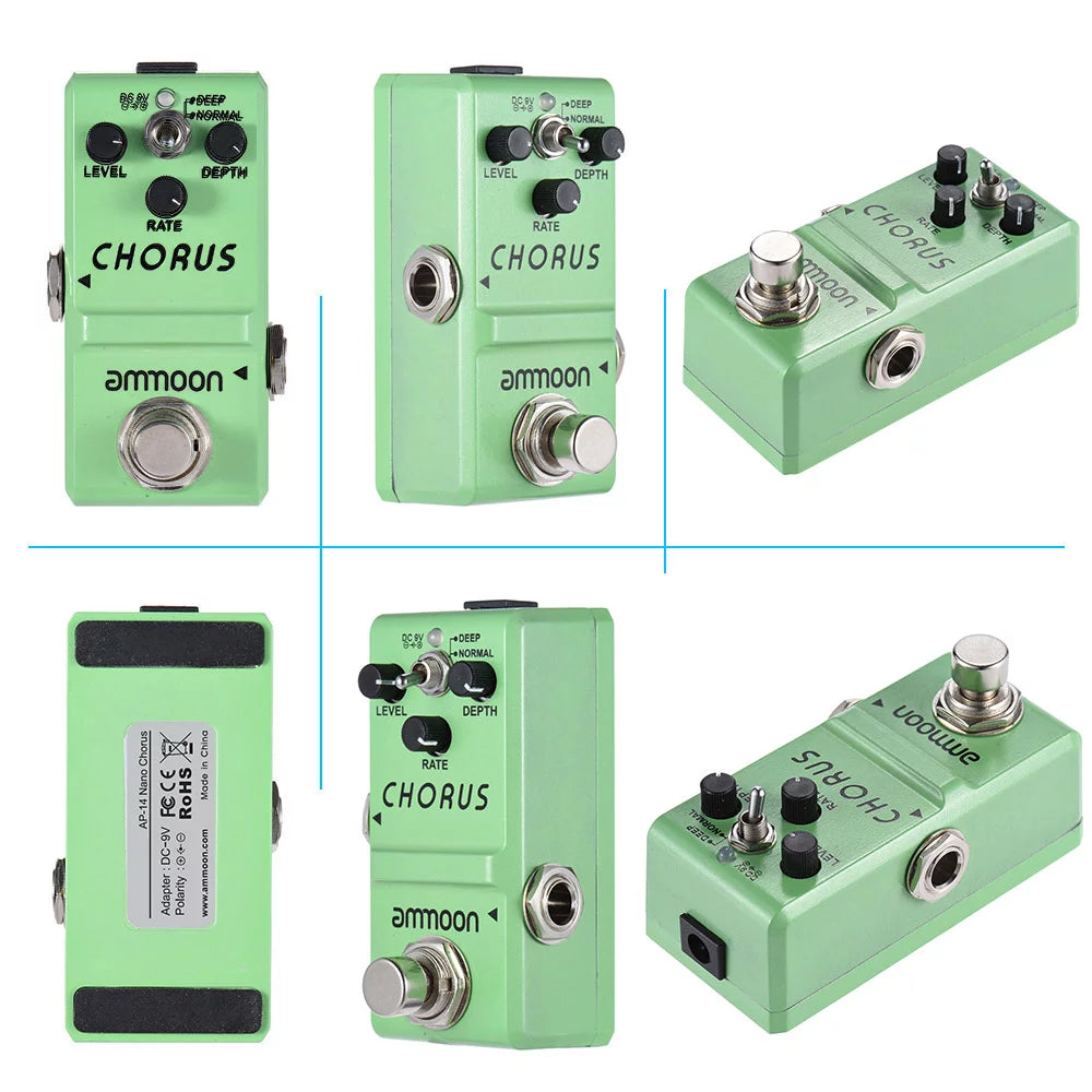 Analog Chorus Guitar Effect Pedal with True Bypass S476