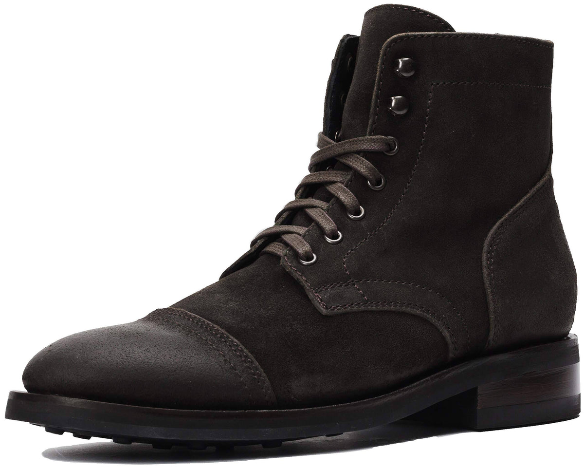 Dark Olive Suede Captain T4971