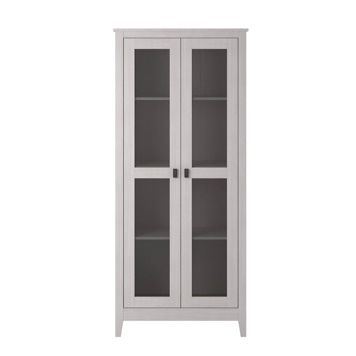 31.5 inch Wide Storage Cabinet with Mesh Doors E9400