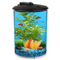 3-Gallon Aquarium with LED Lighting and Power Filter O504