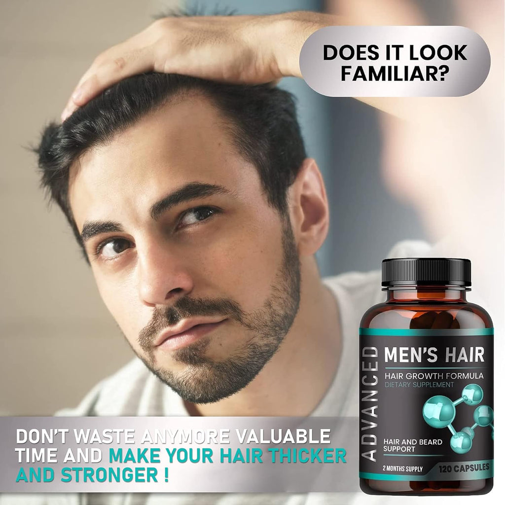 Hair Growth Vitamins, 120 Capsules O62124