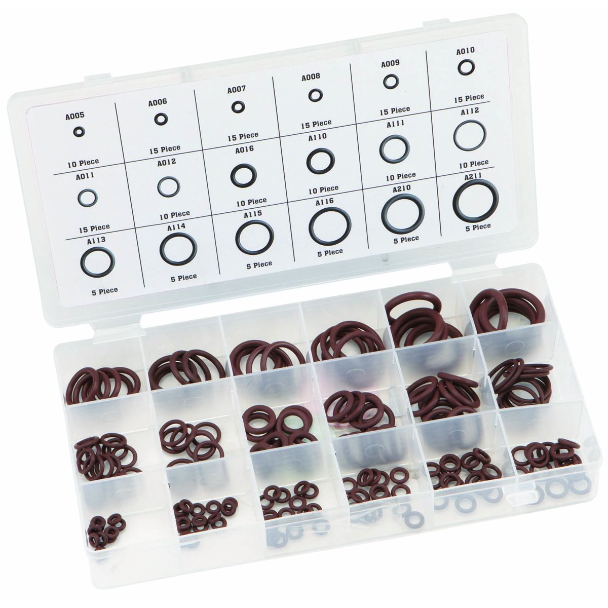 Viton O-Ring Kit, 180 Piece J765568