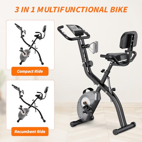 Foldable Magnetic 3 in 1 Exercise Bike K447128