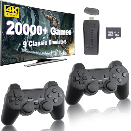 Wireless Retro Game Console Stick with 2.4G Wireless Controllers Y268061