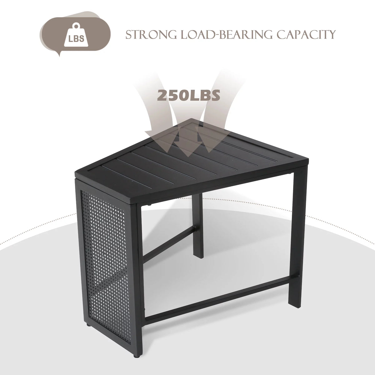 3 Pieces Metal Recliner Conversation Set R834