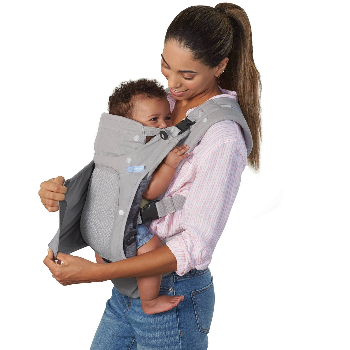 Gray 5 Layer Ergonomic Carrier O824637