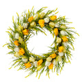 30" Artificial Tulip Floral Wreath B801481