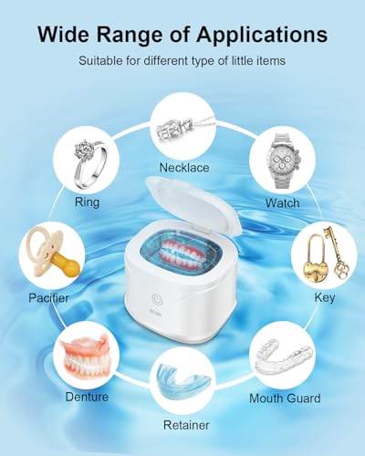 White Ultrasonic Retainer Cleaner O968804
