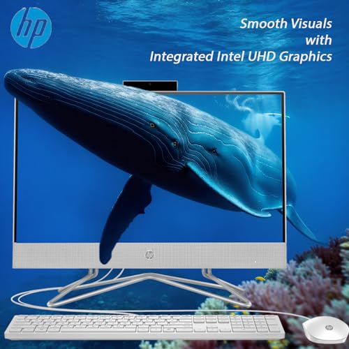 21.5" FHD Display All-in-One Desktop Computer with 32GB RAM 1TB Storage Wired Keyboard Mouse Webcam RJ-45 Intel Dual-Core Processor Windows 11 Pro J8194