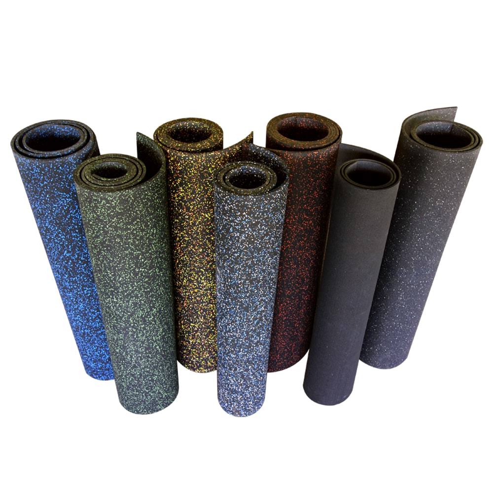Candy Corn Recycled Rubber Flooring Rolls M176