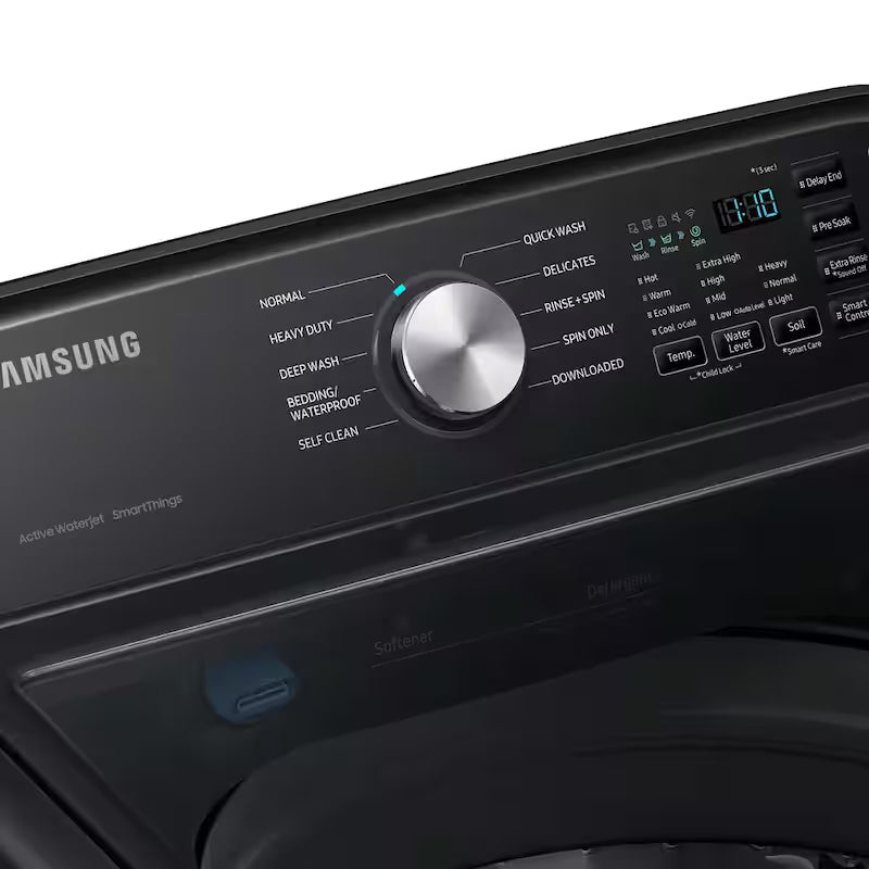 Top Load Washer with ActiveWave Agitator and Active WaterJet in Brushed Black A375468