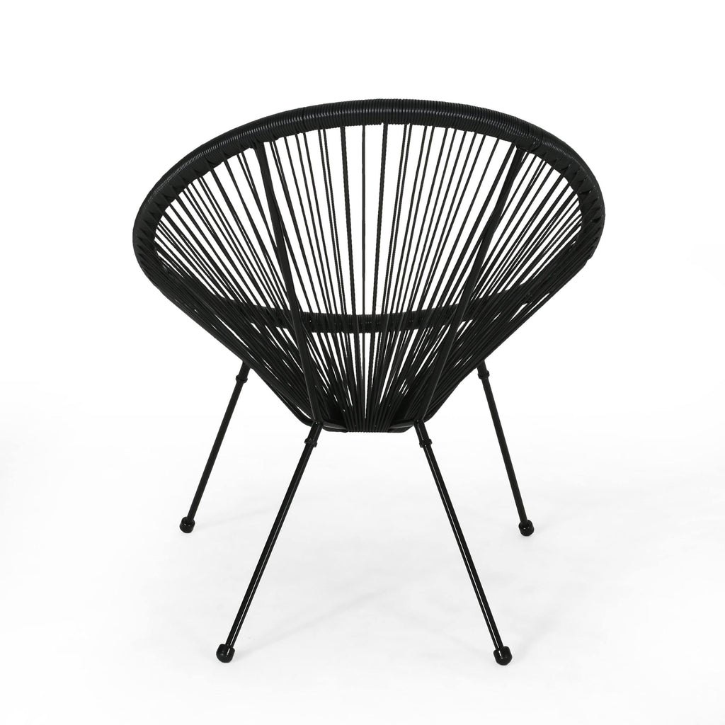 White String Weave Chair Set of 4 A8659