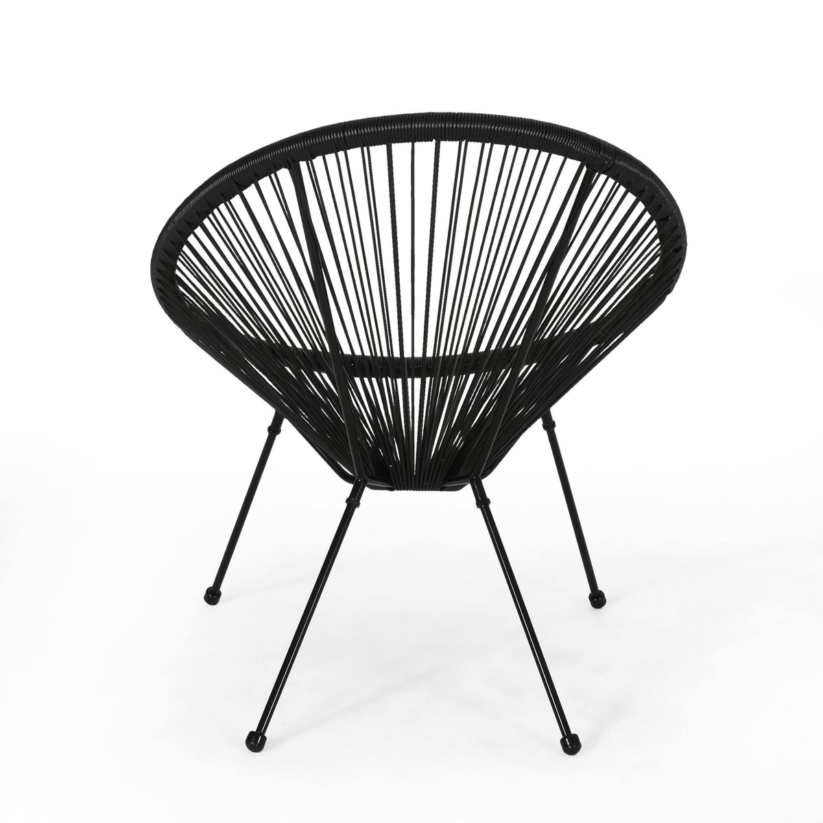 White String Weave Chair Set of 4 A8659