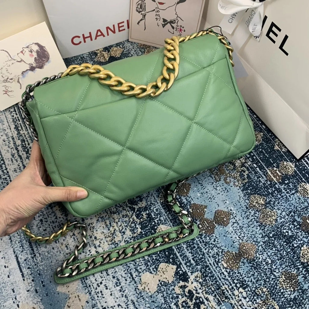Green Flap Bag J231376
