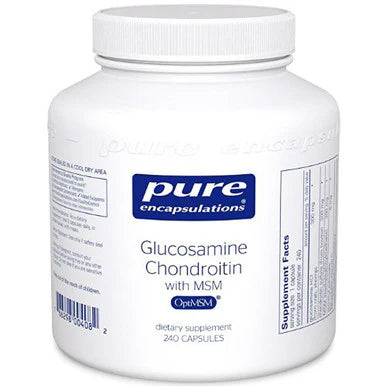 Glucosamine Chondroitin with MSM 240 Capsules G5429