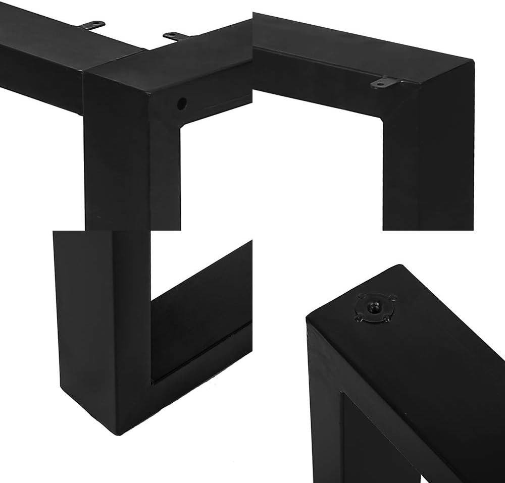 Black Metal Table Legs 2 PCS C113479