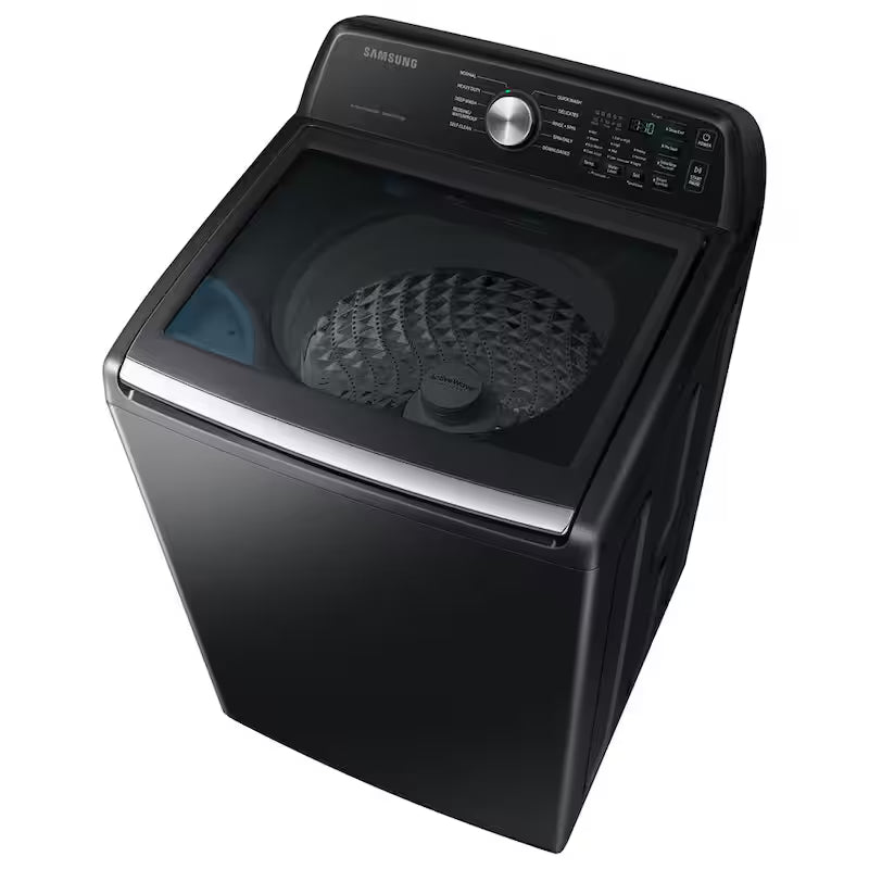 Top Load Washer with ActiveWave Agitator and Active WaterJet in Brushed Black A375468