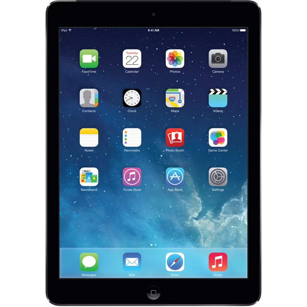 Refurbished Apple iPad Air 9.7in Wi-Fi 64GB Space Gray A97161