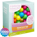 Multi-Colored Plastic Easter Eggs, 2,000 Count Y486461