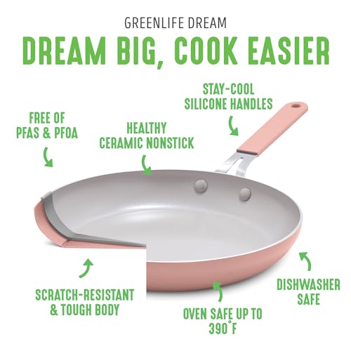 10-Piece Ceramic Nonstick Cookware Set V804670