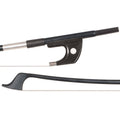 Black Carbon Graphite 3/4 German Bass Bow F604
