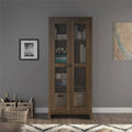 31.5 inch Wide Storage Cabinet with Mesh Doors E9400