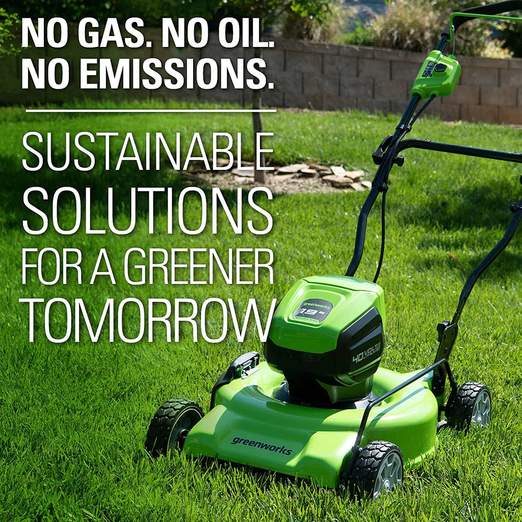 40V 19" Cordless Walk-Behind Mower with 4.0Ah Battery & Charger O65546